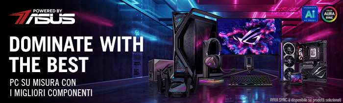 PC su misura Poewred by Asus